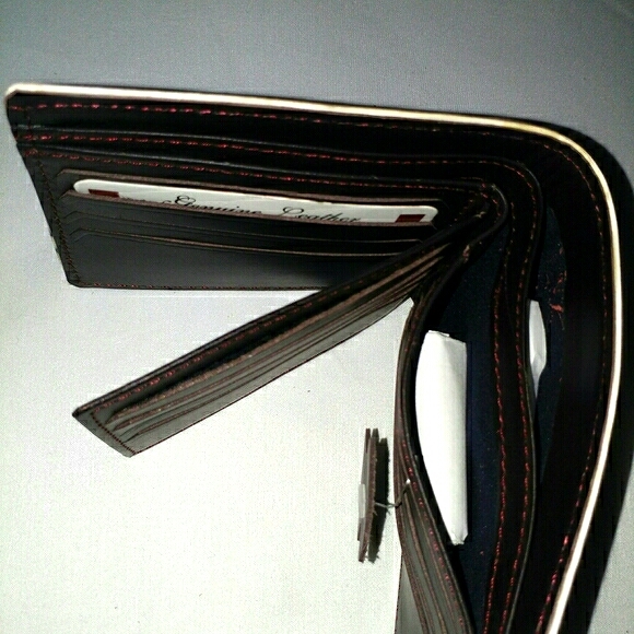 Top Grain Cowhide Men Leather Wallet - Picture 4 of 8